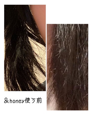 ディープモイスト ヘアパック1.5/&honey/洗い流すヘアトリートメントを使ったクチコミ（2枚目）