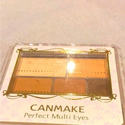パーフェクトマルチアイズ/キャンメイク/アイシャドウパレットを使ったクチコミ(1枚目)