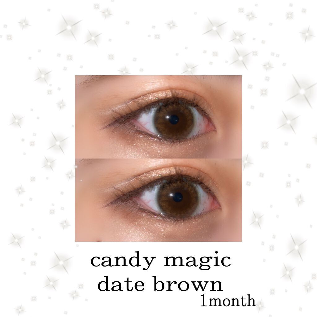 candymagic 1month/candy magic/１ヶ月（１MONTH）カラコンを使ったクチコミ（1枚目）