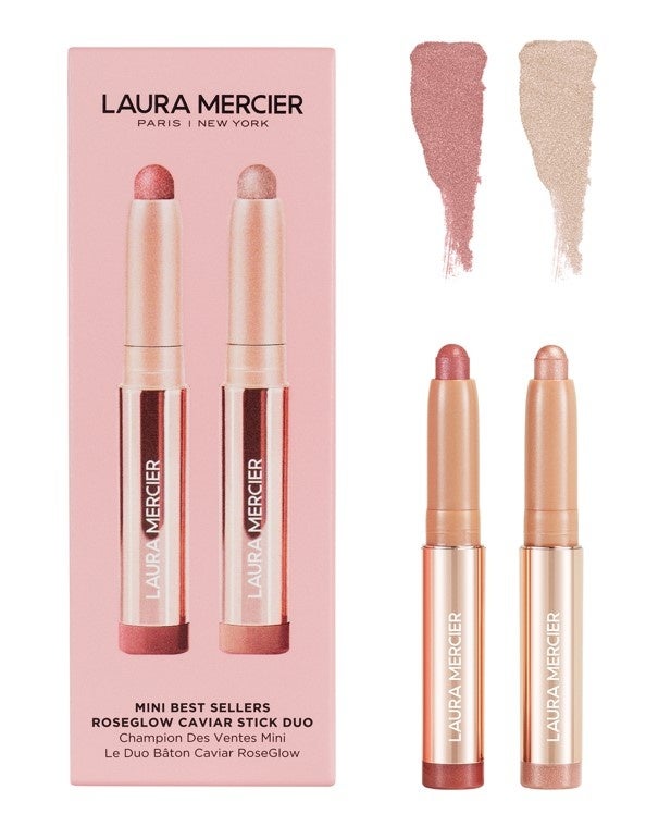 ローラ メルシエ ミニ ベストセラーズ ローズグロウ キャビア スティック デュオ