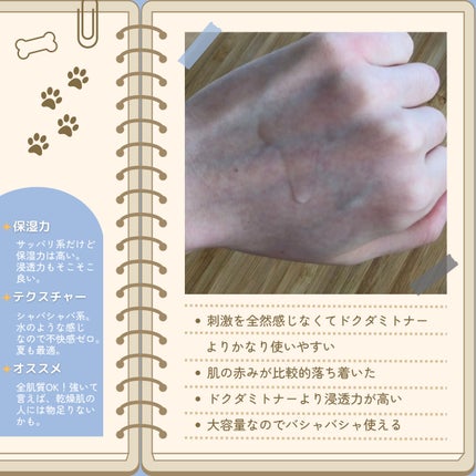 シラカバ 70% 水分ブースティングトナー/Anua/化粧水を使ったクチコミ(2枚目)