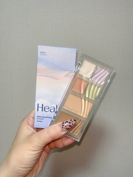 ブリージングコンシーラーパレット/Healus/パレットコンシーラーを使ったクチコミ(5枚目)