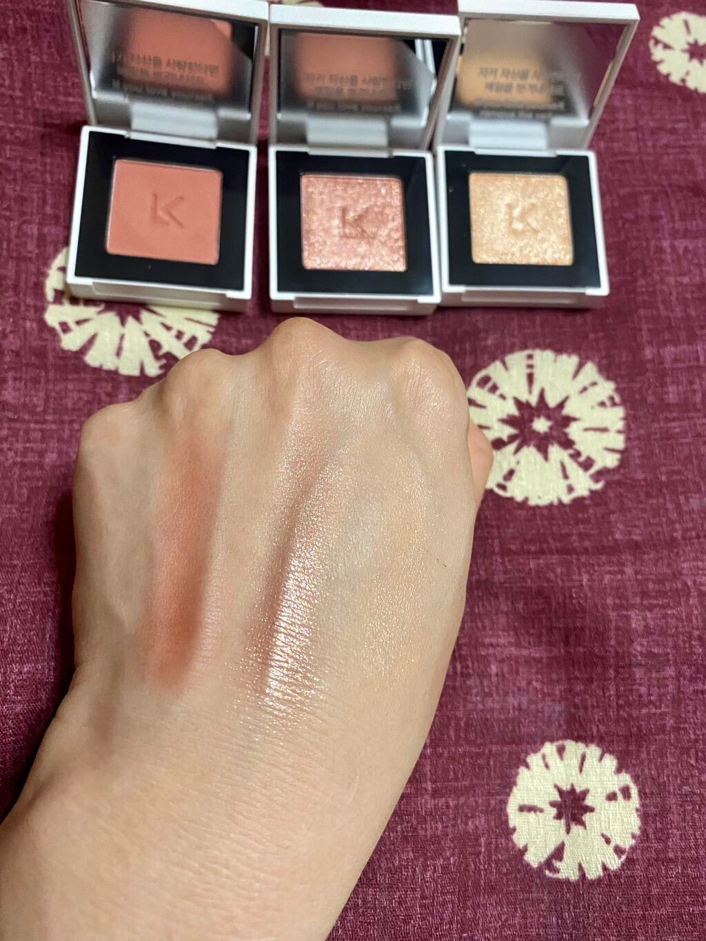 ジャストアイシャドウ/Laka/単色アイシャドウを使ったクチコミ(3枚目)