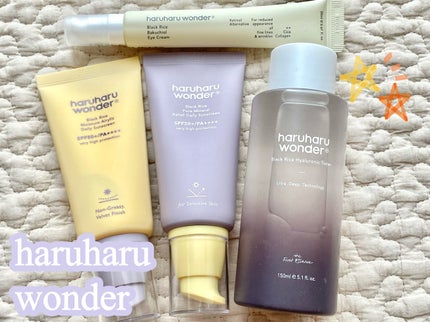 ブラックライス ヒアルロニックトナー/haruharu wonder/化粧水を使ったクチコミ(1枚目)