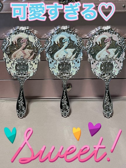 スワンバレエシリーズ ハンドミラー/FlowerKnows/その他化粧小物を使ったクチコミ(6枚目)