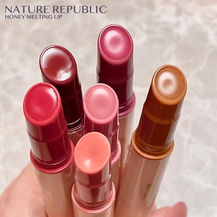 ハニーメルティングリップ/ネイチャーリパブリック/口紅を使ったクチコミ(2枚目)