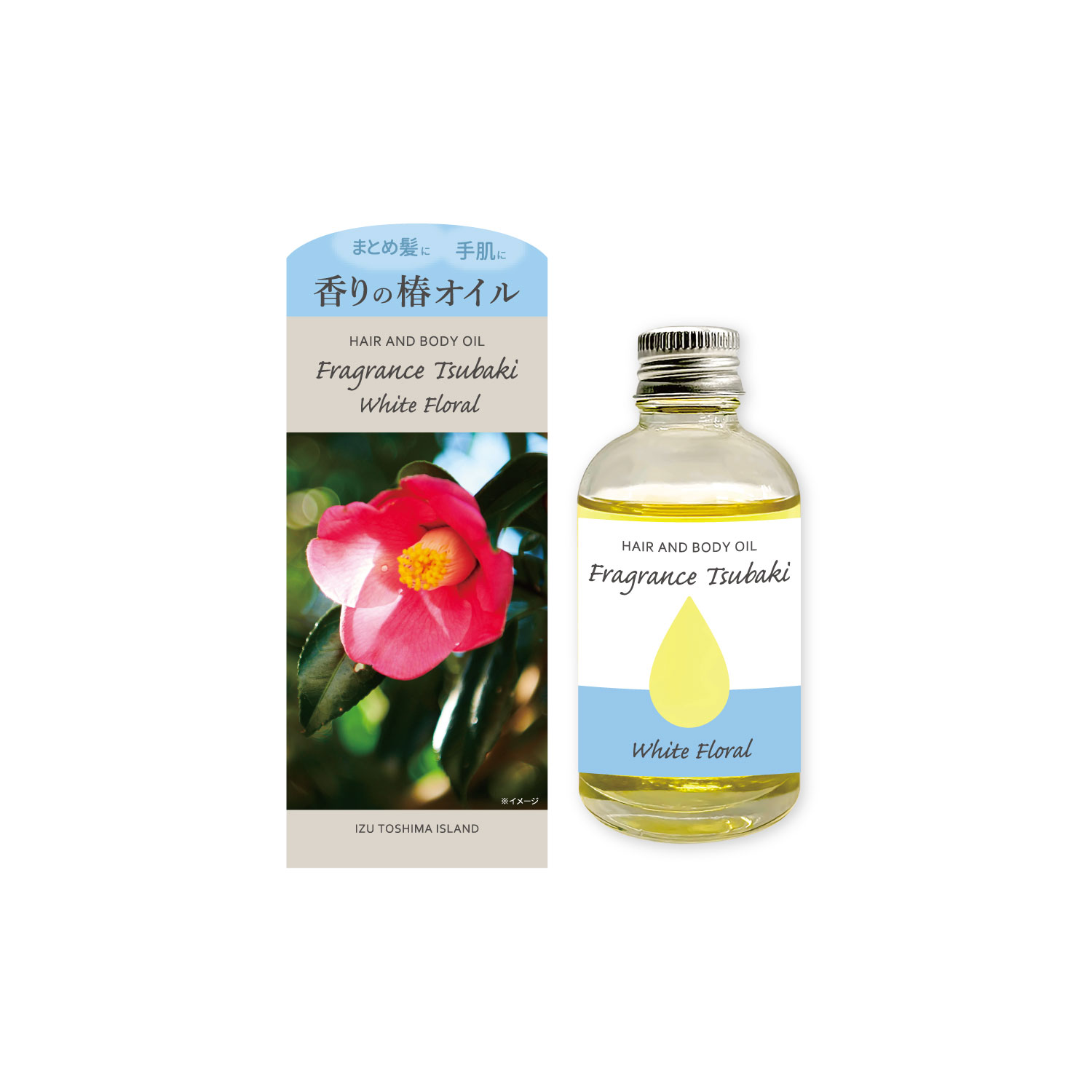 本島椿 フレグランス椿オイル ホワイトフローラル