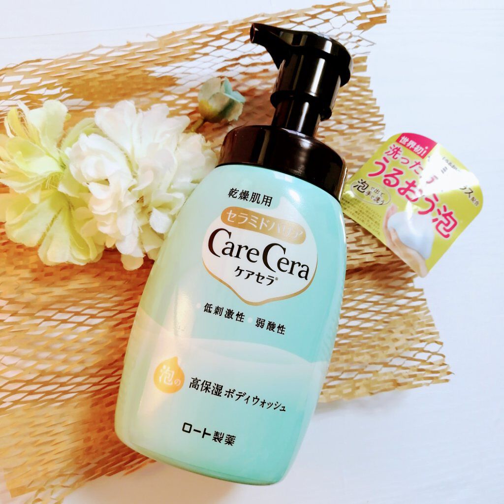 泡の高保湿ボディウォッシュ/ケアセラ/ボディソープを使ったクチコミ（2枚目）