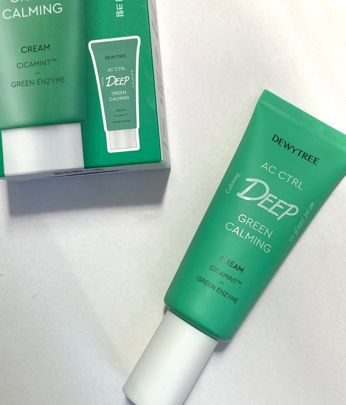 グリーンカーミングクリーム/DEWYTREE/フェイスクリームを使ったクチコミ(1枚目)
