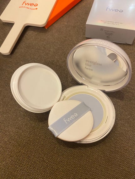 フィークッションガラス/fwee/クッションファンデーションを使ったクチコミ(4枚目)