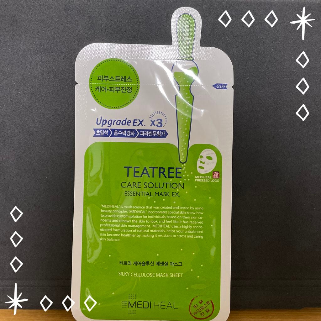 ティーツリーケア ソリューション エッセンシャルマスクEX/MEDIHEAL/シートマスク・パックを使ったクチコミ(1枚目)