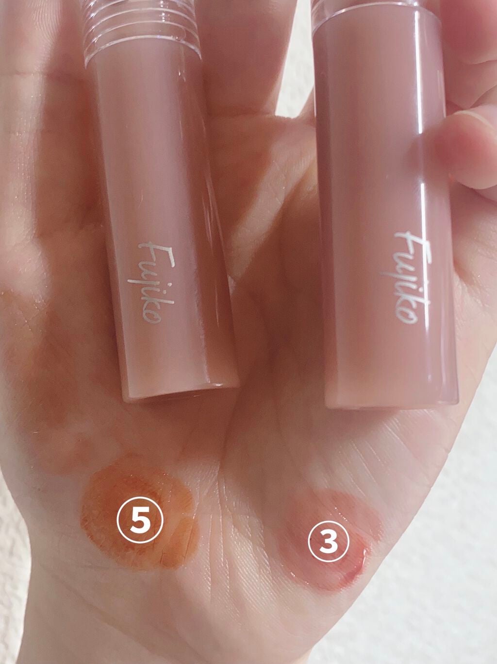 ニュアンスラップティント/Fujiko/リップティントを使ったクチコミ(2枚目)