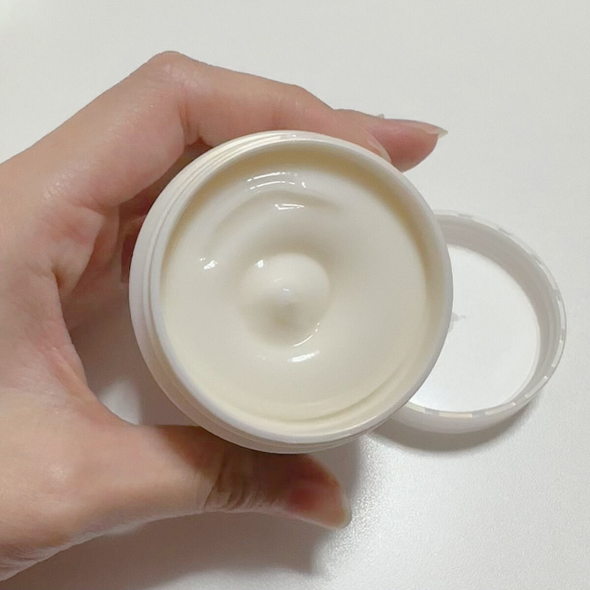 リンクルナイトクリーム/なめらか本舗/フェイスクリームを使ったクチコミ（2枚目）