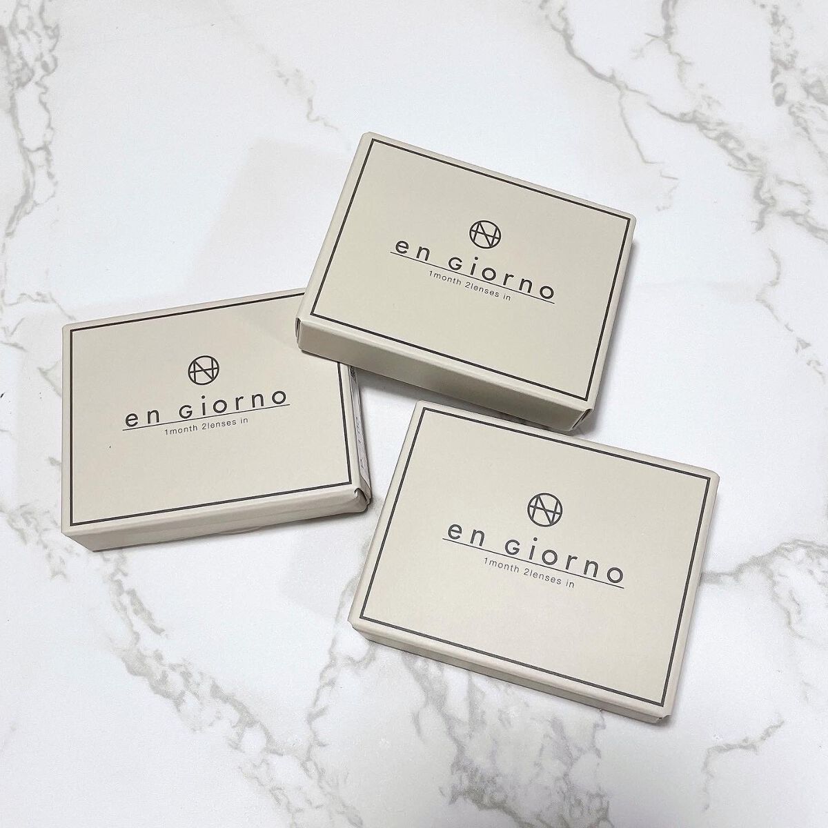 アンジョルノ/en Giorno/カラーコンタクトレンズを使ったクチコミ(2枚目)