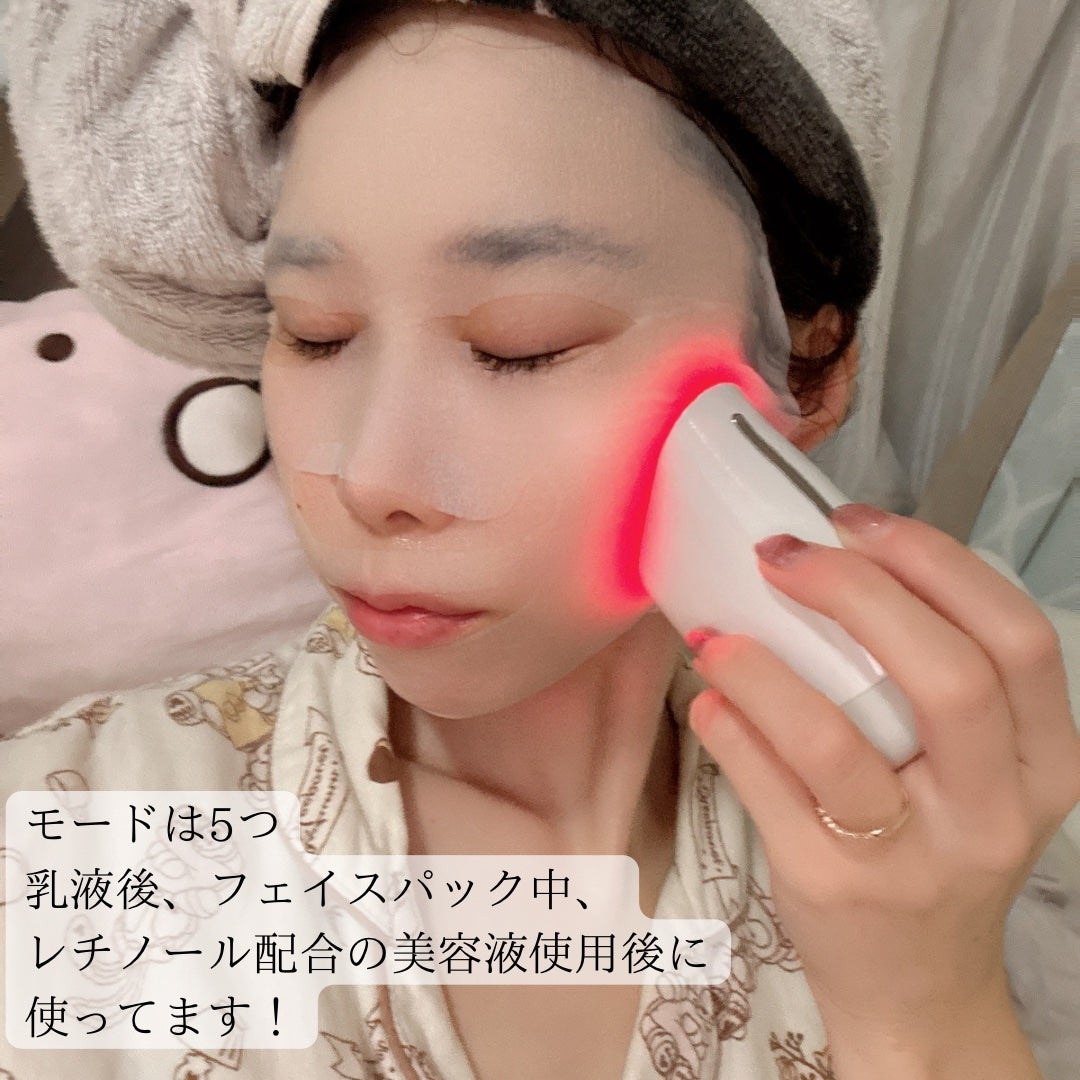 スキンライトセラピーⅢ/Makeon/美顔器・マッサージを使ったクチコミ(2枚目)