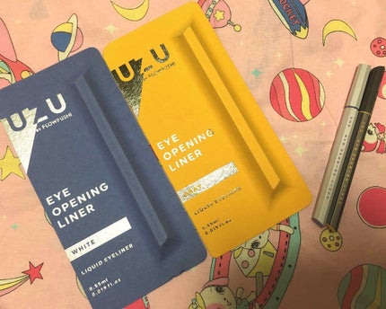 EYE OPENING LINER/UZU BY FLOWFUSHI/リキッドアイライナーを使ったクチコミ(1枚目)