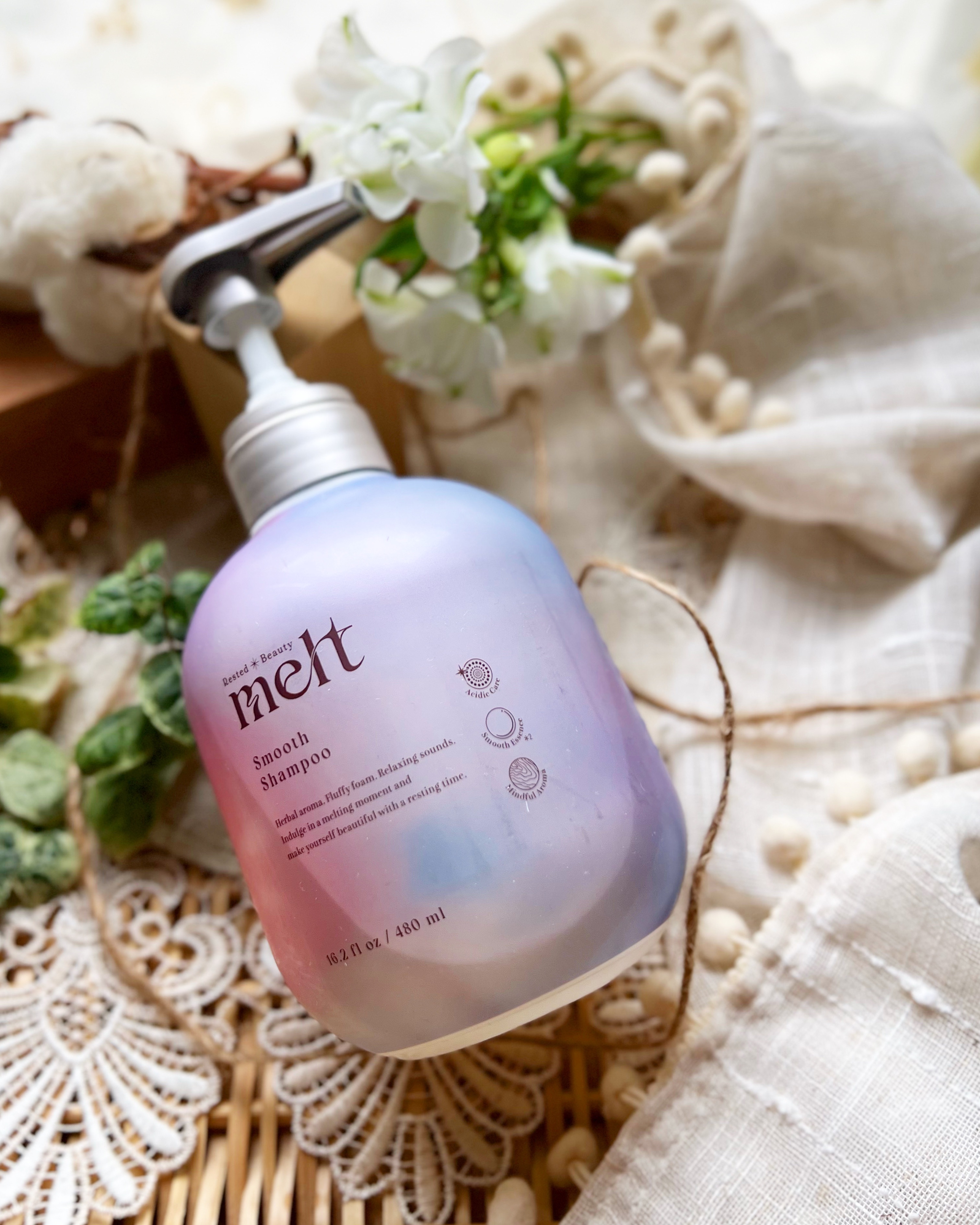 メルト スムースシャンプー/トリートメント/melt/市販シャンプーを使ったクチコミ（3枚目）