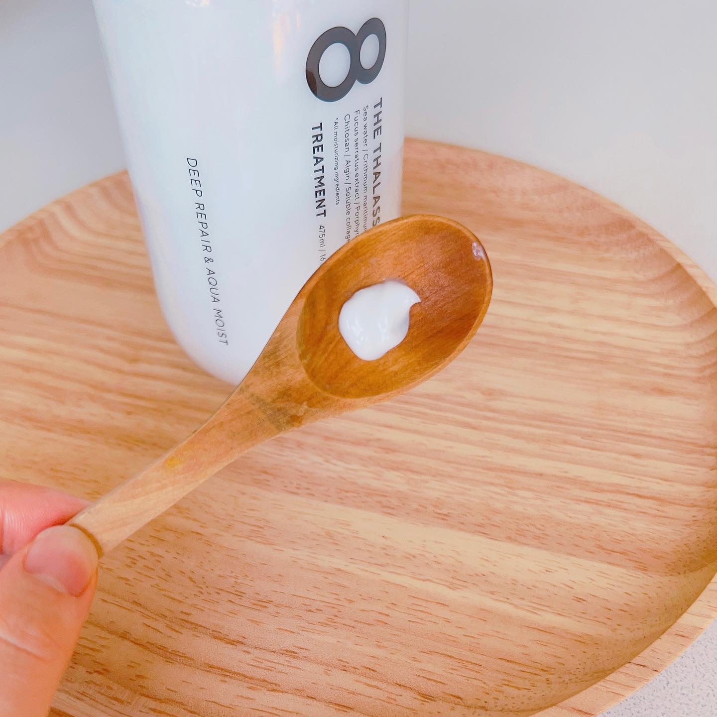 [旧商品]クレンジングリペア＆モイスト 美容液シャンプー／ディープリペア＆アクアモイスト 美容液トリートメント/エイトザタラソ/市販シャンプーを使ったクチコミ（3枚目）