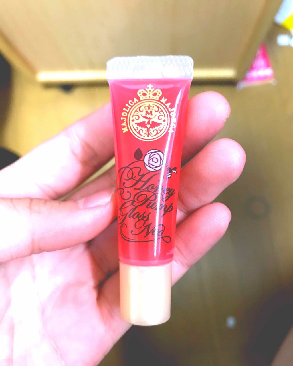 ハニーポンプグロス NEO/MAJOLICA MAJORCA/リップグロスを使ったクチコミ（1枚目）