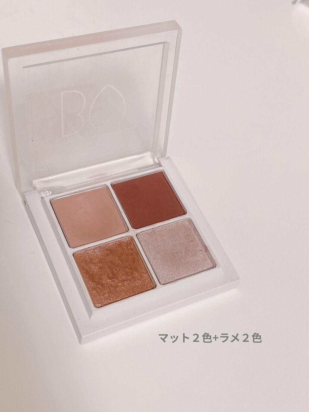 THE アイパレR/b idol/アイシャドウパレットを使ったクチコミ（3枚目）