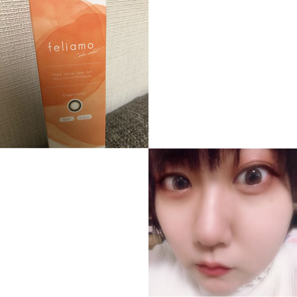 feliamo 1day/feliamo/ワンデー(1DAY)カラコンを使ったクチコミ(1枚目)