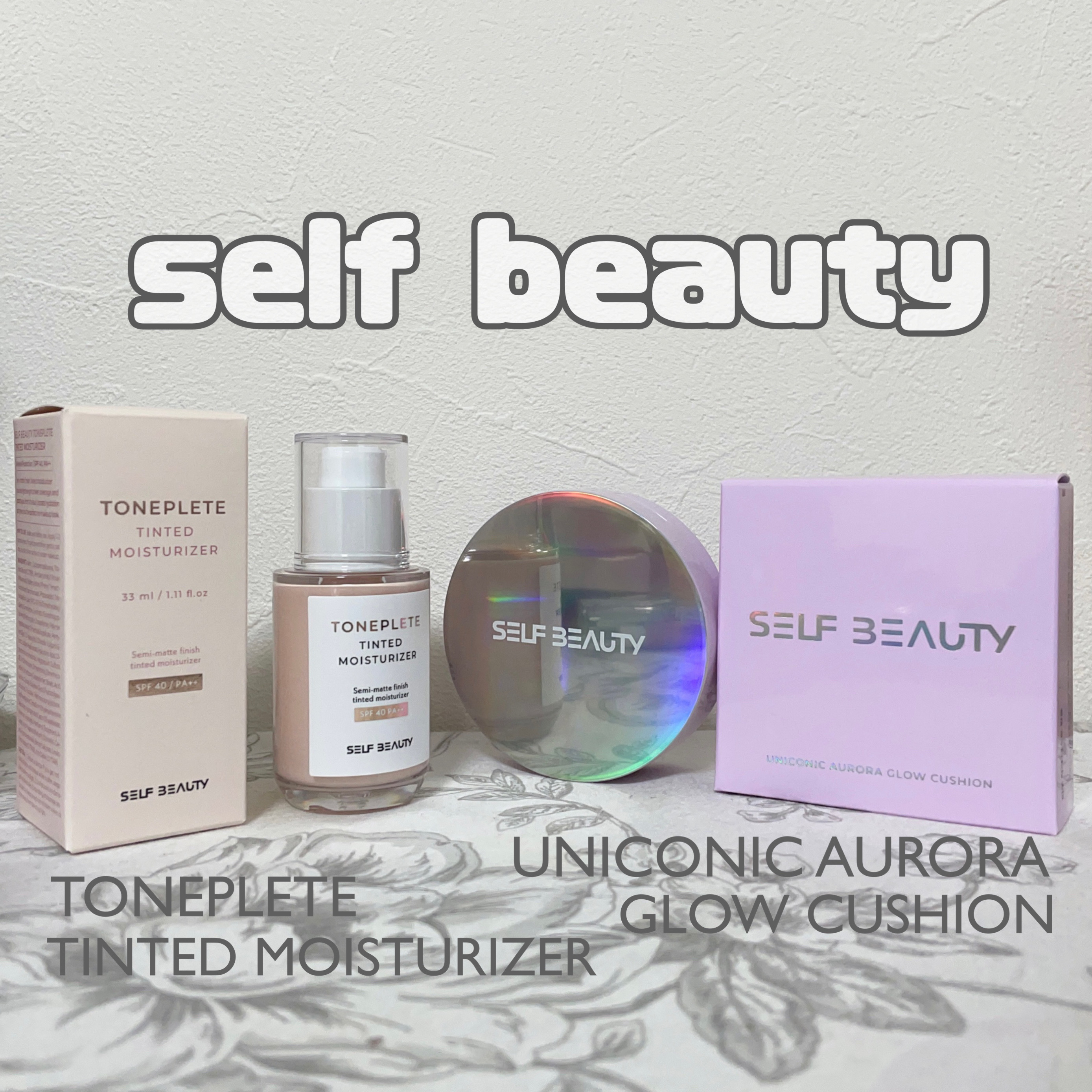 ユニコーン オーロラ光彩クッション/SELF BEAUTY/クッションファンデーションを使ったクチコミ（1枚目）