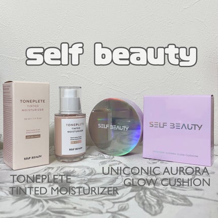 ユニコーン オーロラ光彩クッション/SELF BEAUTY/クッションファンデーションを使ったクチコミ(1枚目)