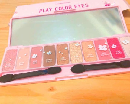 プレイカラー アイシャドウ/ETUDE/アイシャドウパレットを使ったクチコミ(1枚目)