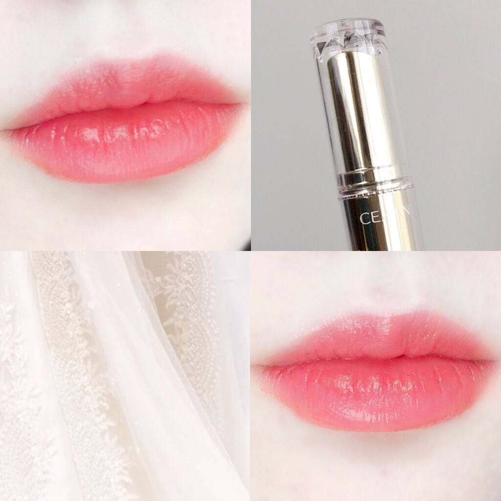 ラスティンググロスリップ/CEZANNE/口紅を使ったクチコミ(5枚目)