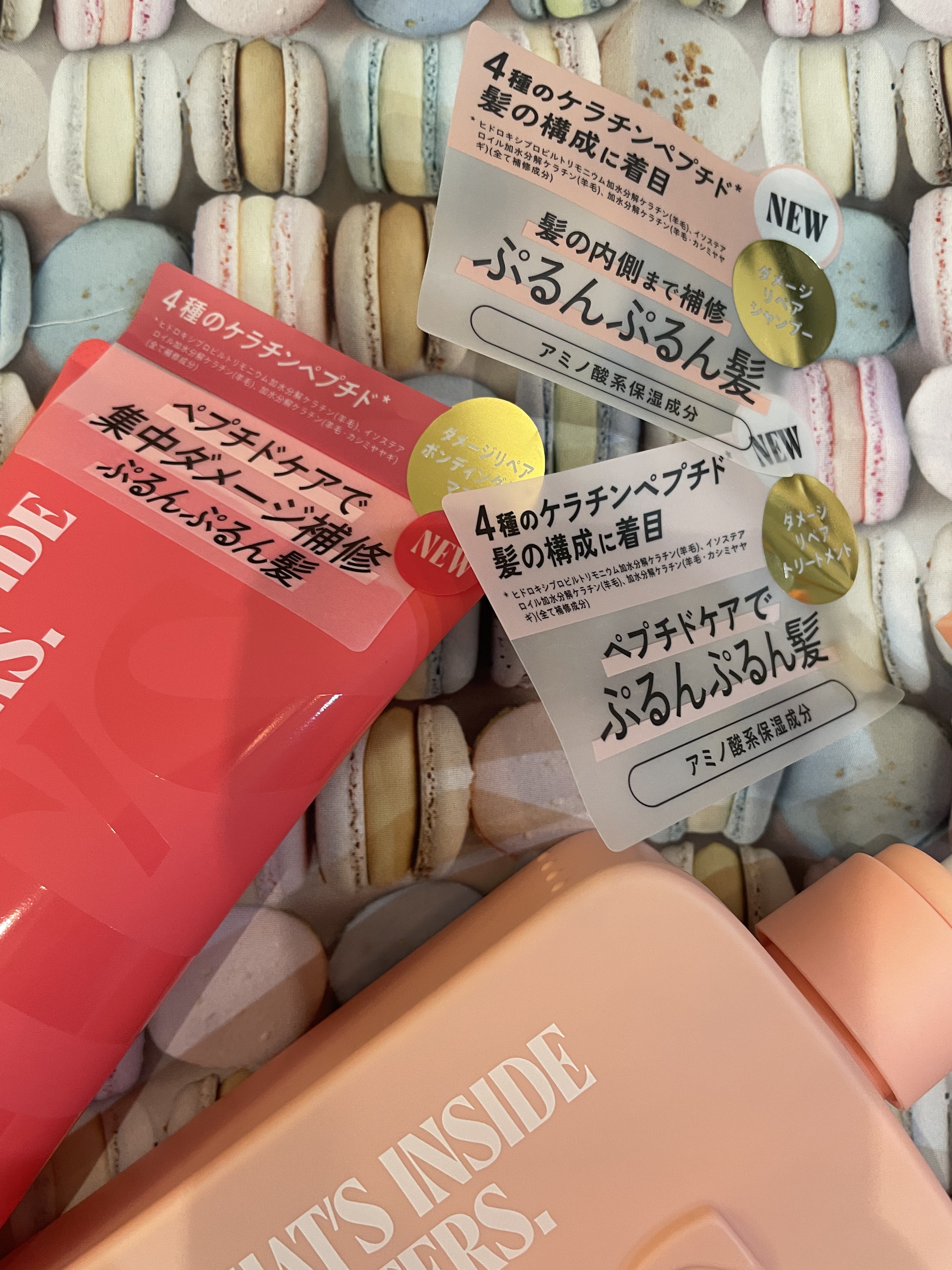 ダメージリペア ボンディングケア シャンプー/トリートメント シャンプー400ml/IT’S WHAT’S INSIDE THAT MATTERS./市販シャンプーを使ったクチコミ（2枚目）