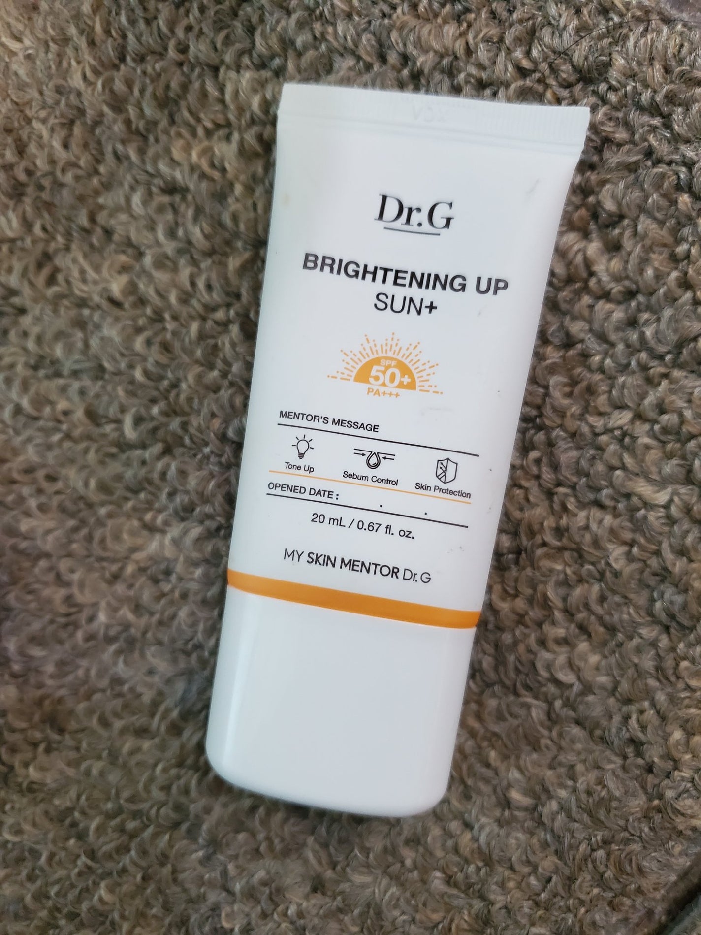 ブライトニングアップサンプラス/Dr.G/日焼け止めクリームを使ったクチコミ(1枚目)