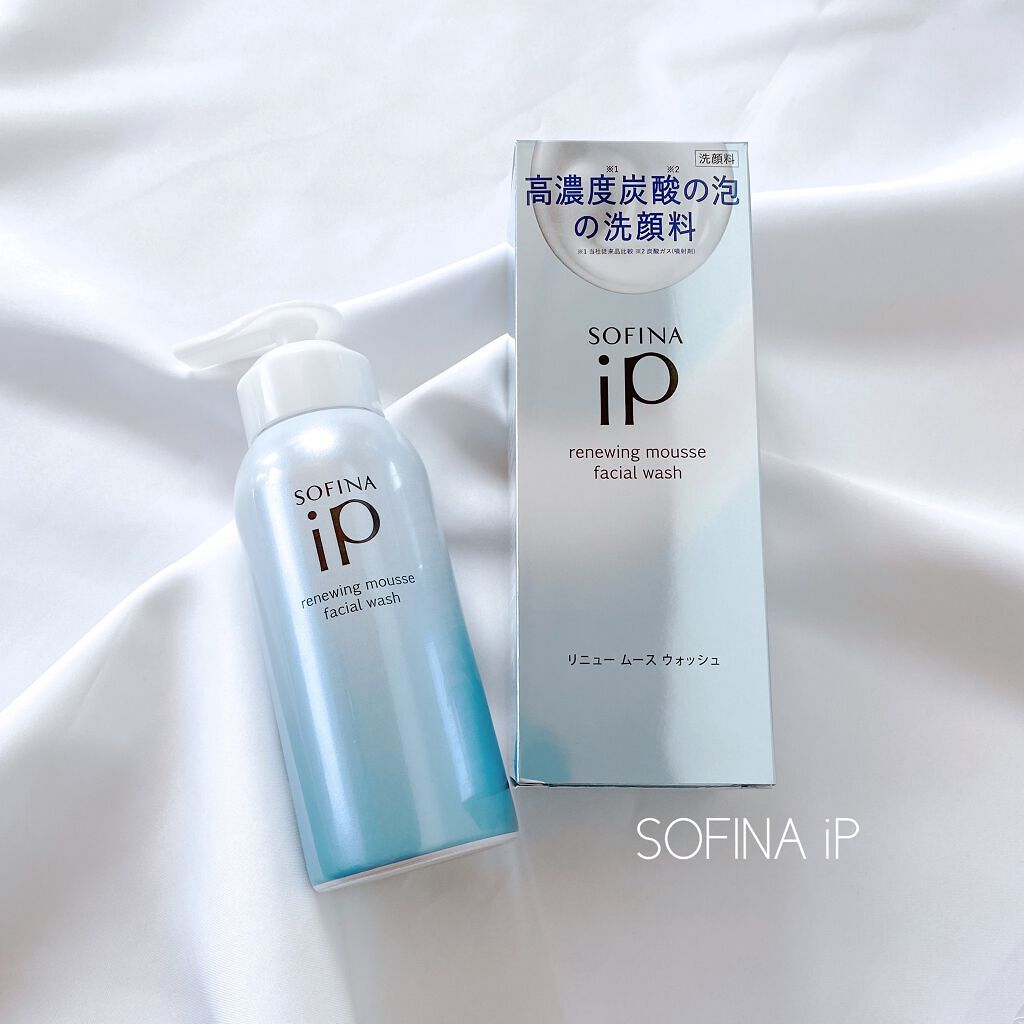 ソフィーナ iP リニュー ムース ウォッシュ/SOFINA iP/泡洗顔を使ったクチコミ（1枚目）