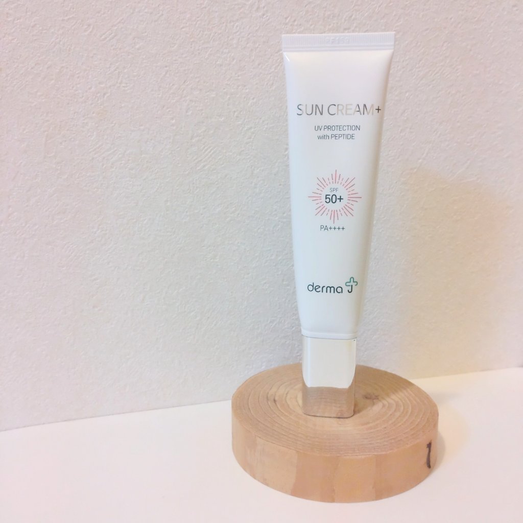 サンクリーム＋/ DermaJ/日焼け止めクリームを使ったクチコミ（1枚目）