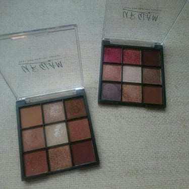 UR GLAM　BLOOMING EYE COLOR PALETTE/U R GLAM/パウダーアイシャドウを使ったクチコミ（1枚目）