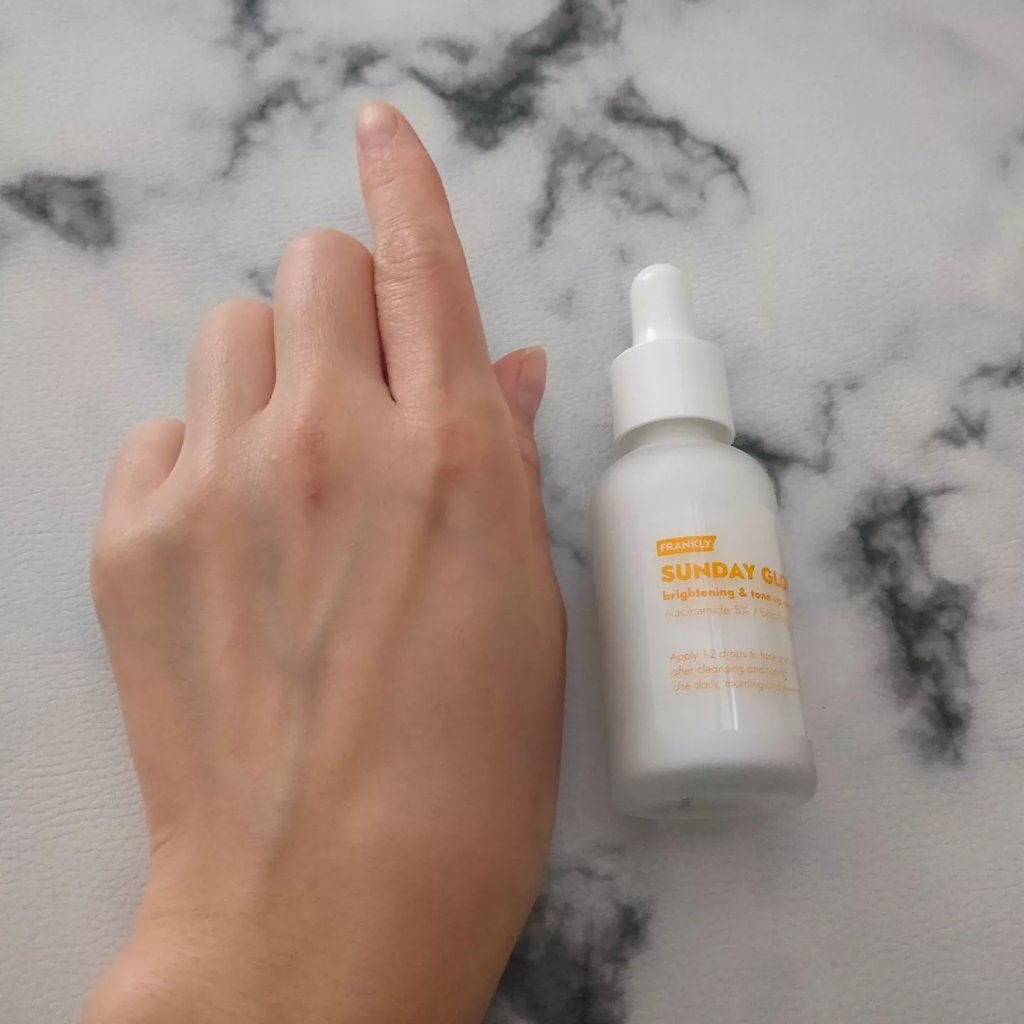 サンデーグローセラム/Frankly/美容液を使ったクチコミ(5枚目)