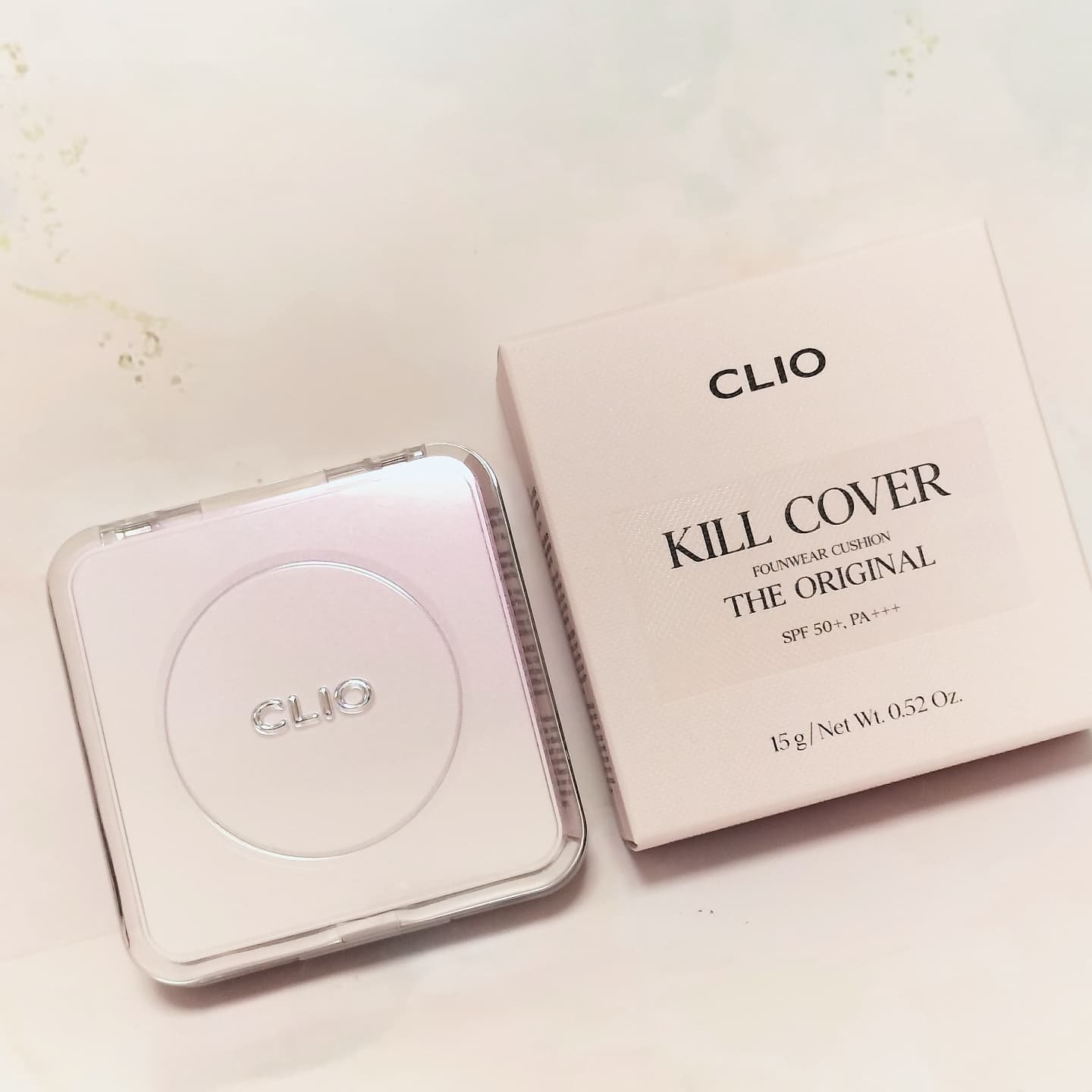 キル カバー ファンウェア クッション ザ オリジナル/CLIO/クッションファンデーションを使ったクチコミ（1枚目）