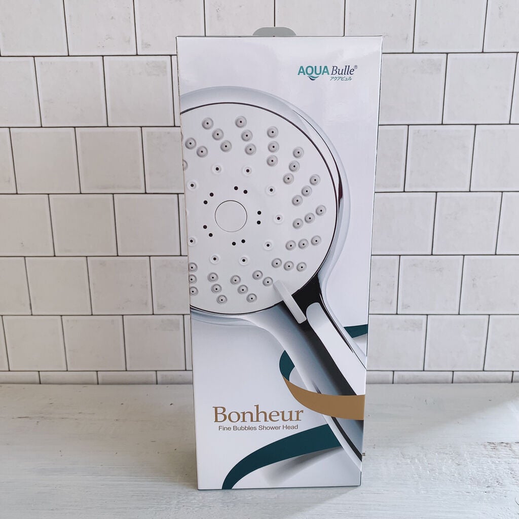 ファインバブルシャワーヘッド ボヌール/アクアビュル/シャワーヘッドを使ったクチコミ(5枚目)