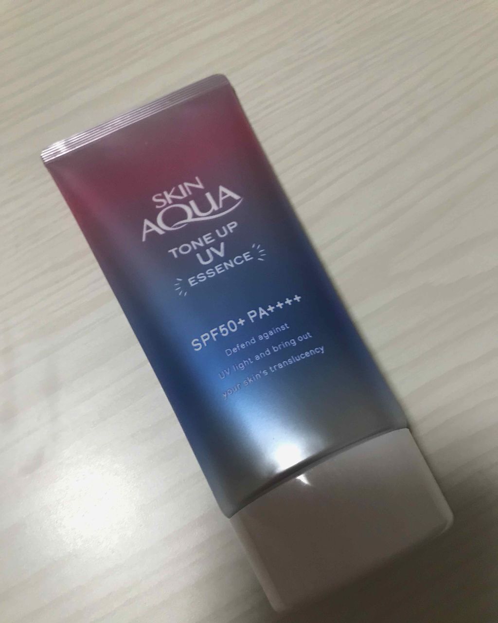 スキンアクア トーンアップUVエッセンス/スキンアクア/日焼け止めクリームを使ったクチコミ(1枚目)