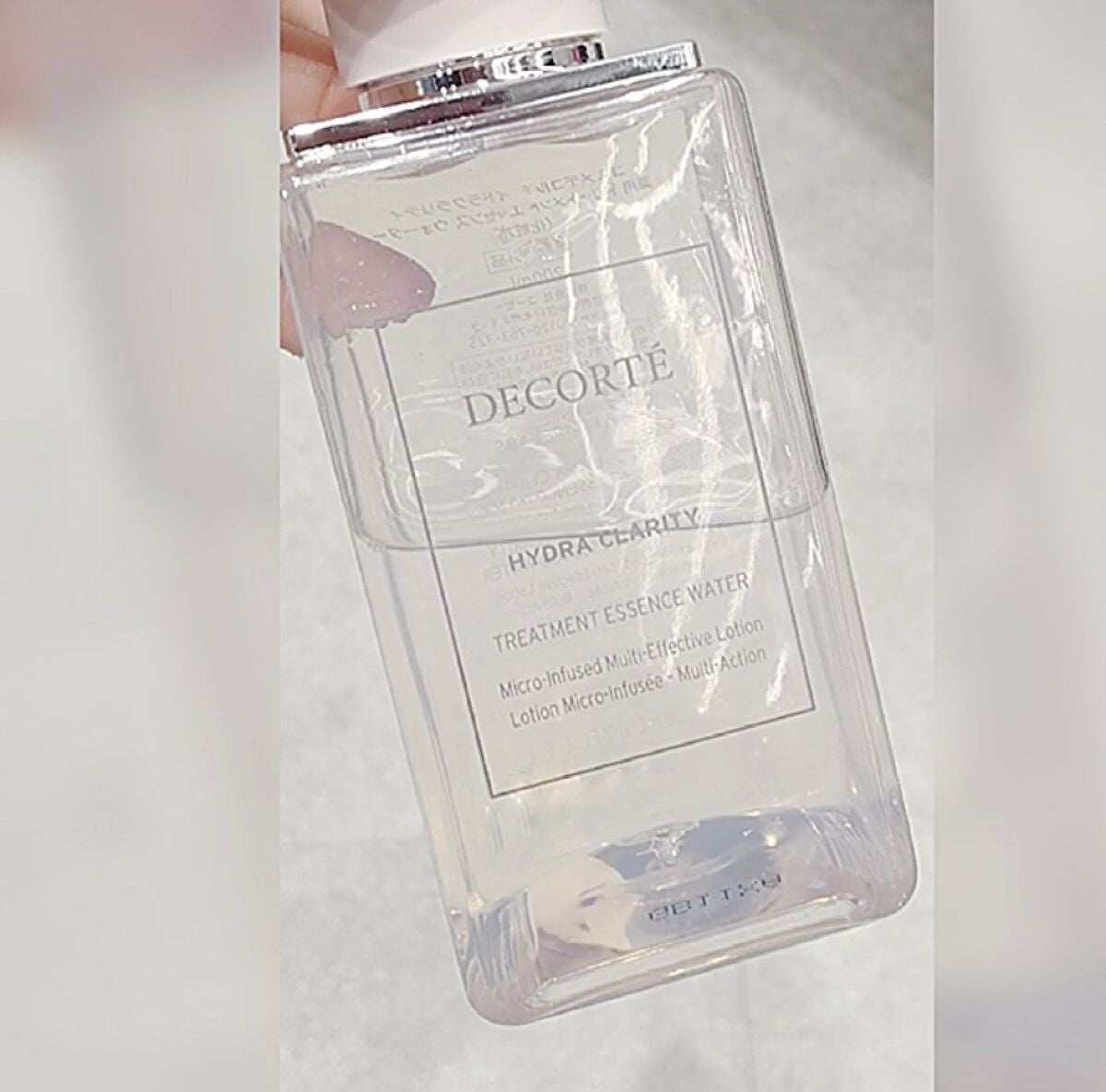 イドラクラリティ 薬用 トリートメント エッセンス ウォーター/DECORTÉ/化粧水を使ったクチコミ(2枚目)