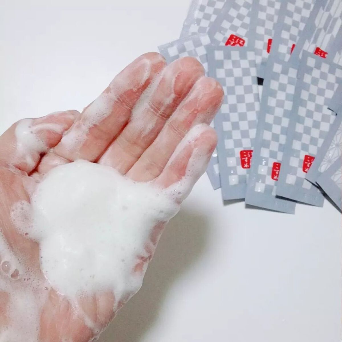 江戸こすめ 米ぬか酵素洗顔パウダー/ロゼット/洗顔パウダーを使ったクチコミ(8枚目)