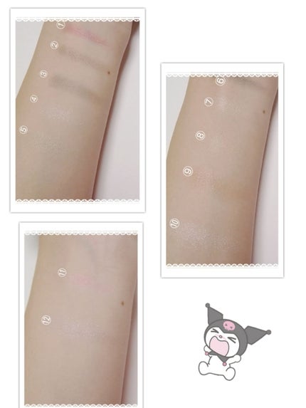 12色アイシャドウパレット/LOUJENE/アイシャドウパレットを使ったクチコミ(3枚目)