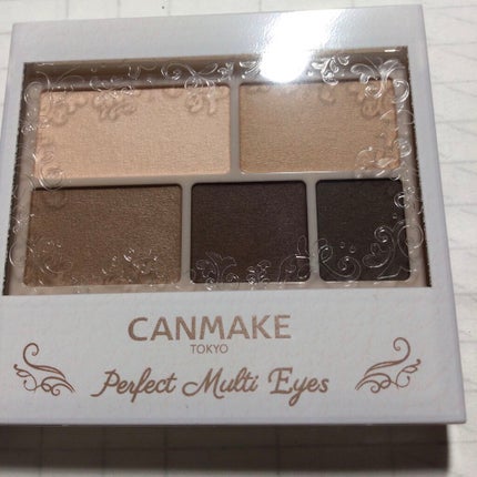 パーフェクトマルチアイズ/キャンメイク/アイシャドウパレットを使ったクチコミ(2枚目)