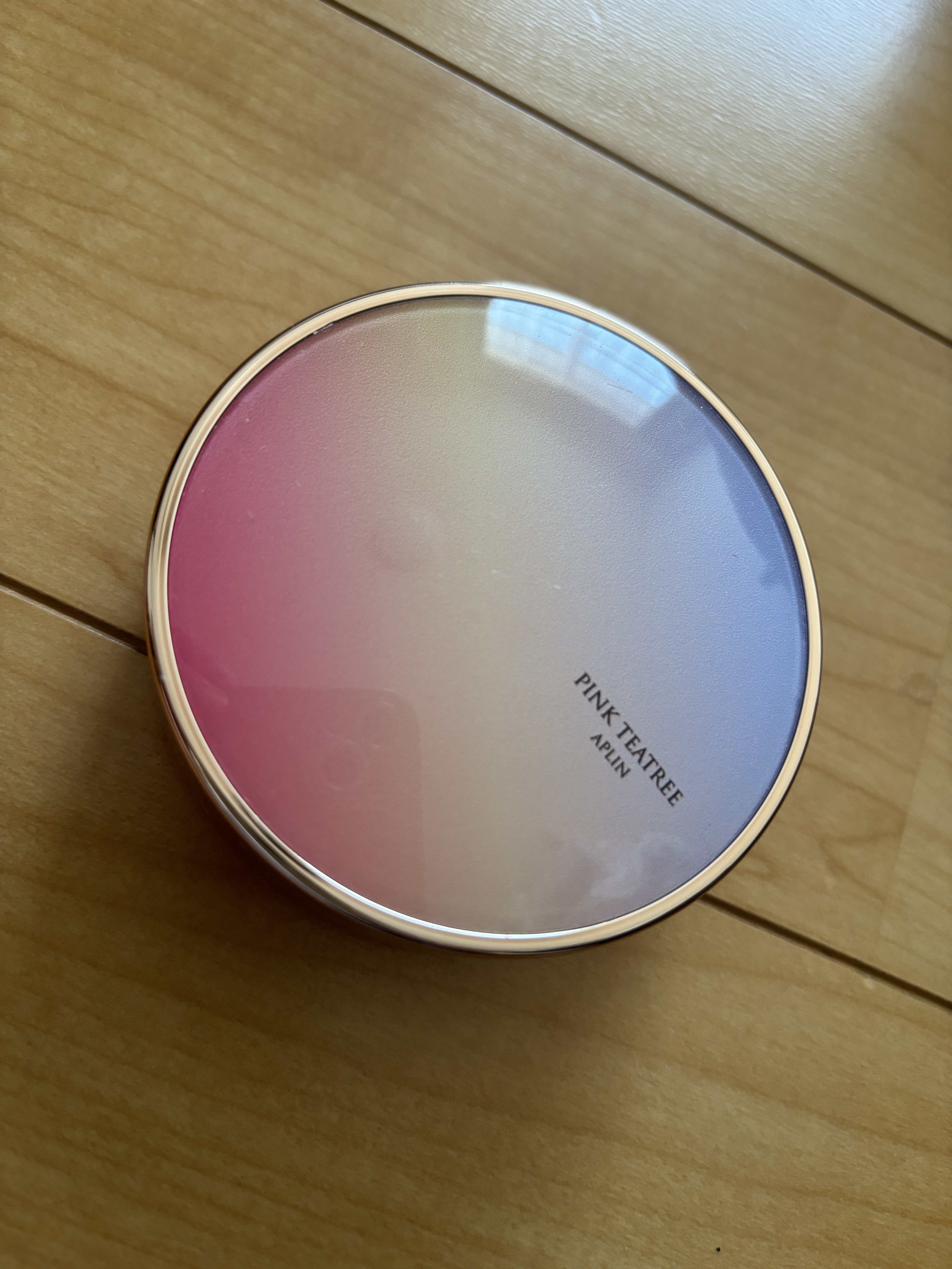 ピンクティーツリーカバーアップグロウクッション/APLIN/クッションファンデーションを使ったクチコミ（1枚目）