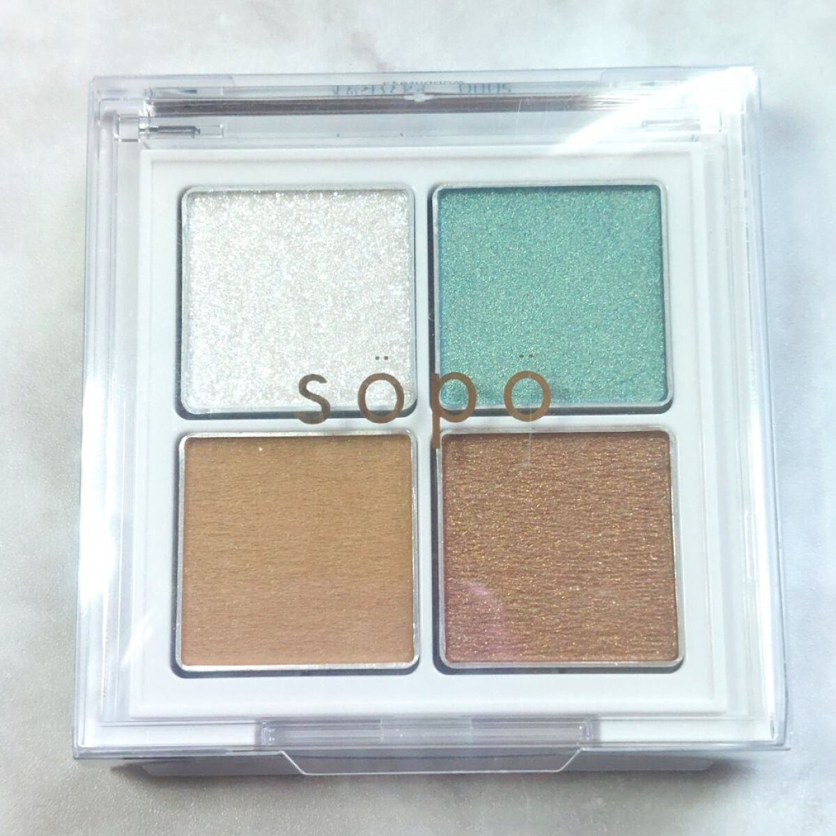アイパレット/sopo/アイシャドウパレットを使ったクチコミ(1枚目)