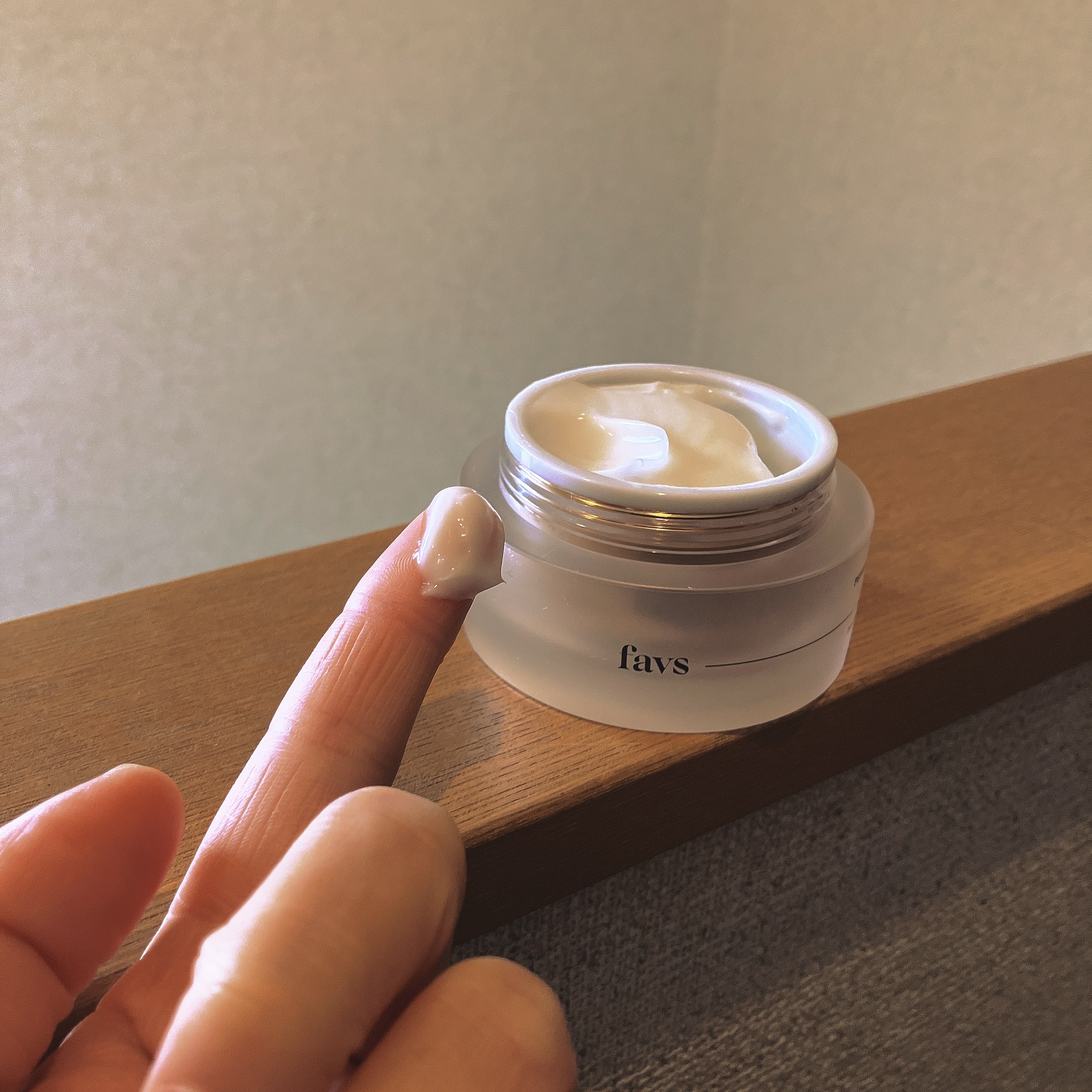 ペプチドハイドレーティングクリーム EX/favs/フェイスクリームを使ったクチコミ（2枚目）