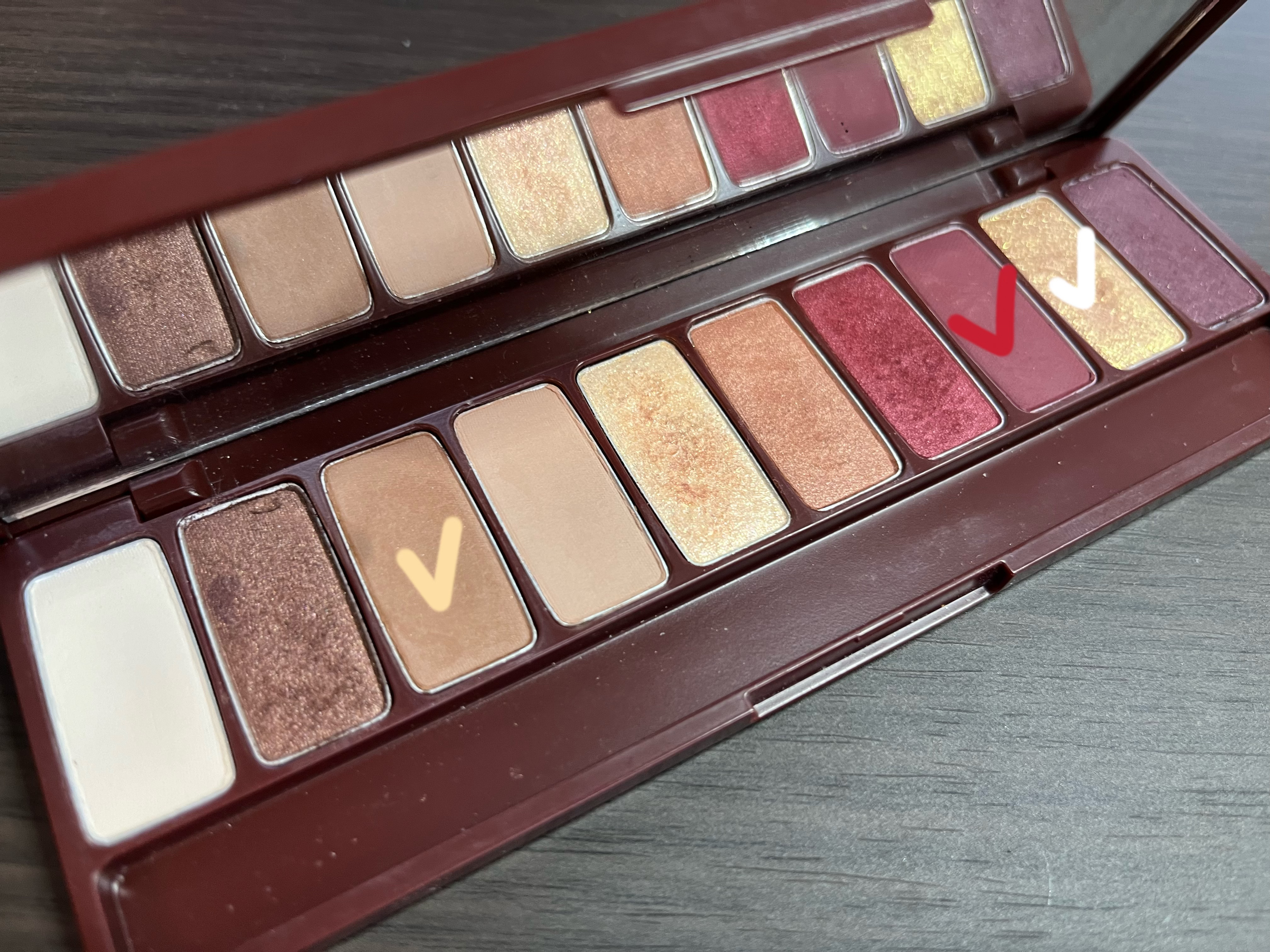 プレイカラー アイシャドウ/ETUDE/アイシャドウパレットを使ったクチコミ（2枚目）