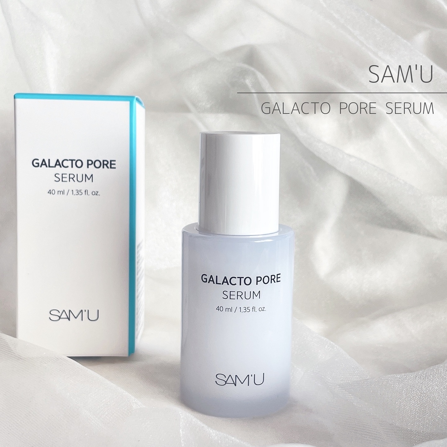 サミュ ガラクトポア セラム/SAM'U/美容液を使ったクチコミ（1枚目）
