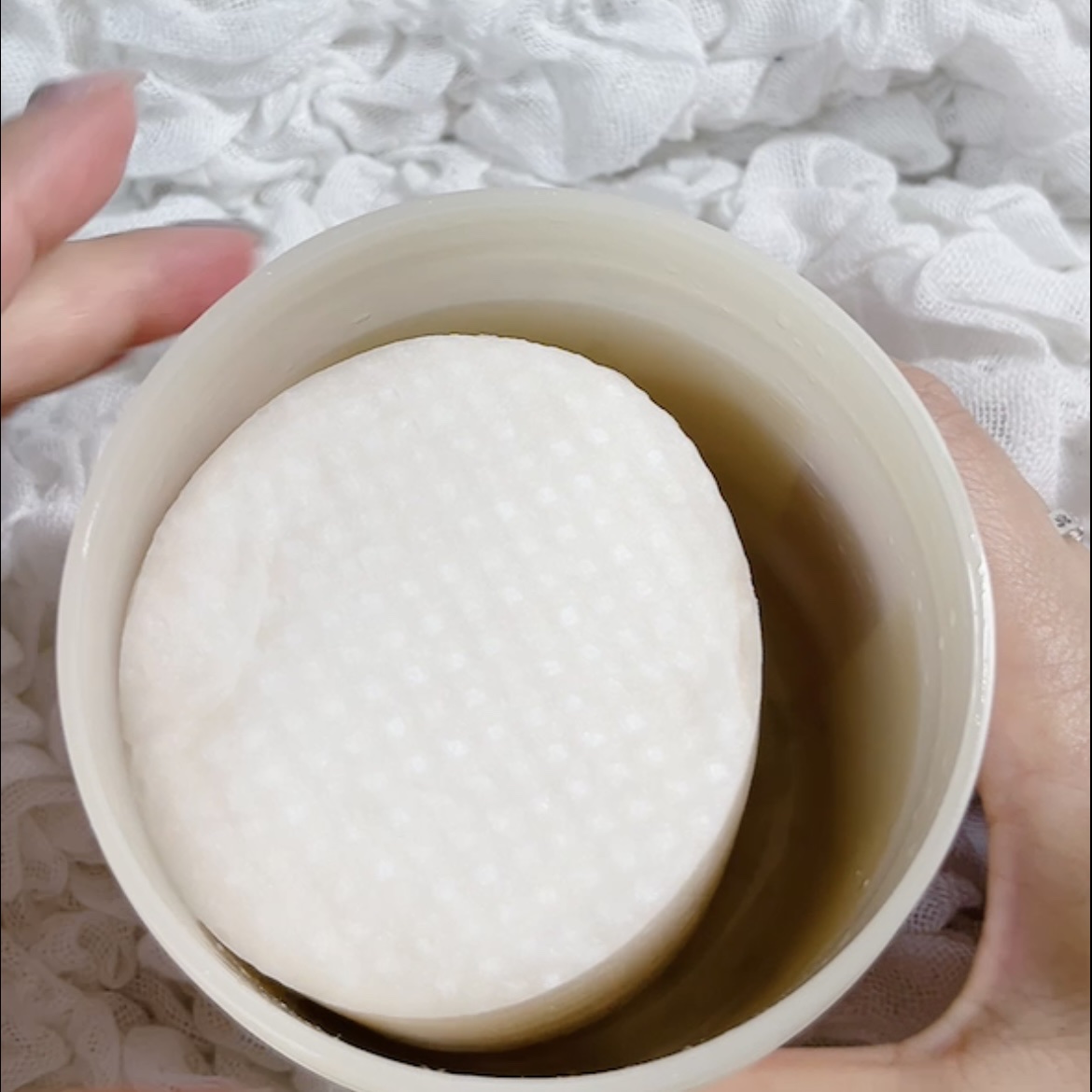 どんぐり ポア ペプチド パッド/SKINFOOD/トナーパッドを使ったクチコミ（3枚目）