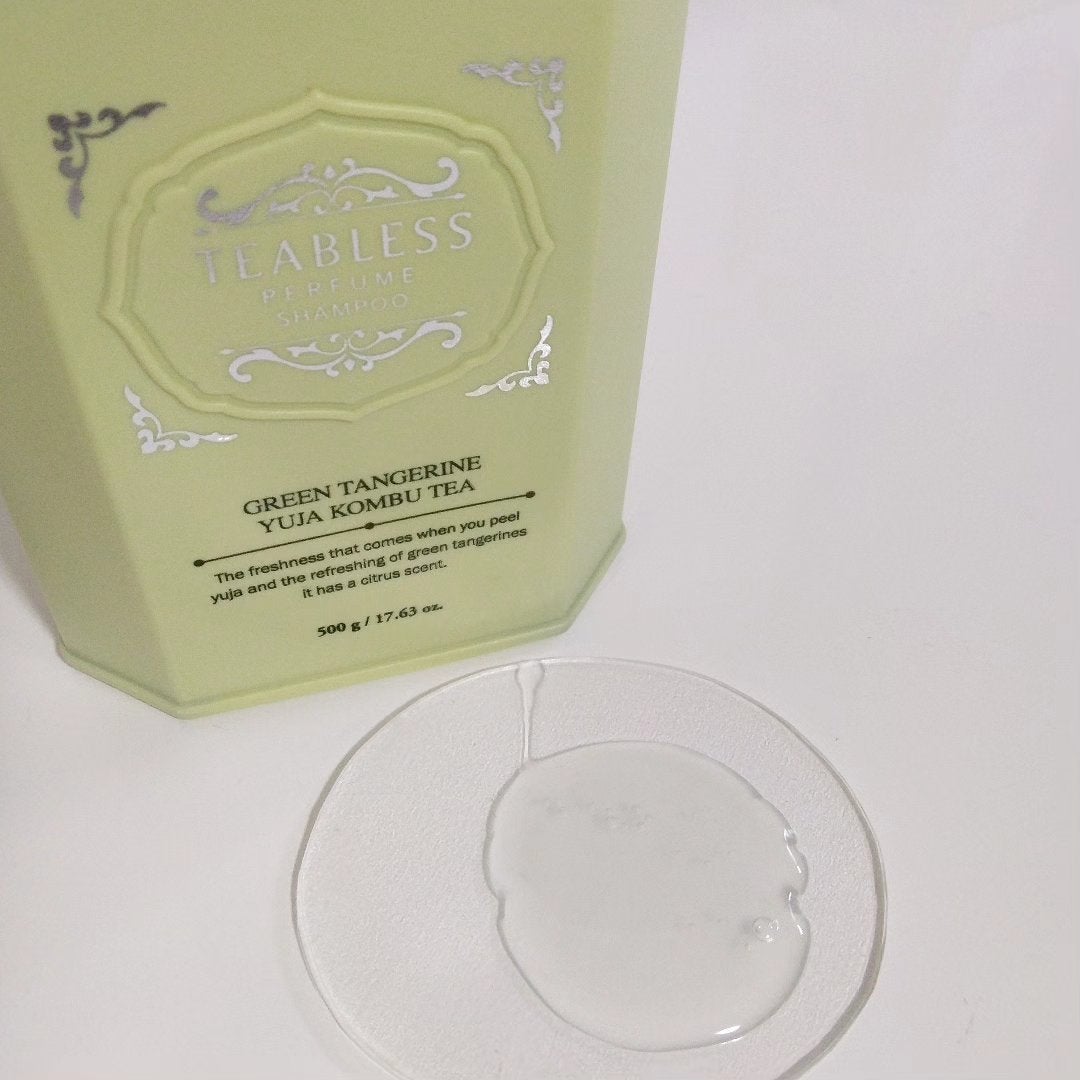 清柑柚子コンブチャパヒューム薄毛ケアシャンプー/TEABLESS/市販シャンプーを使ったクチコミ(3枚目)