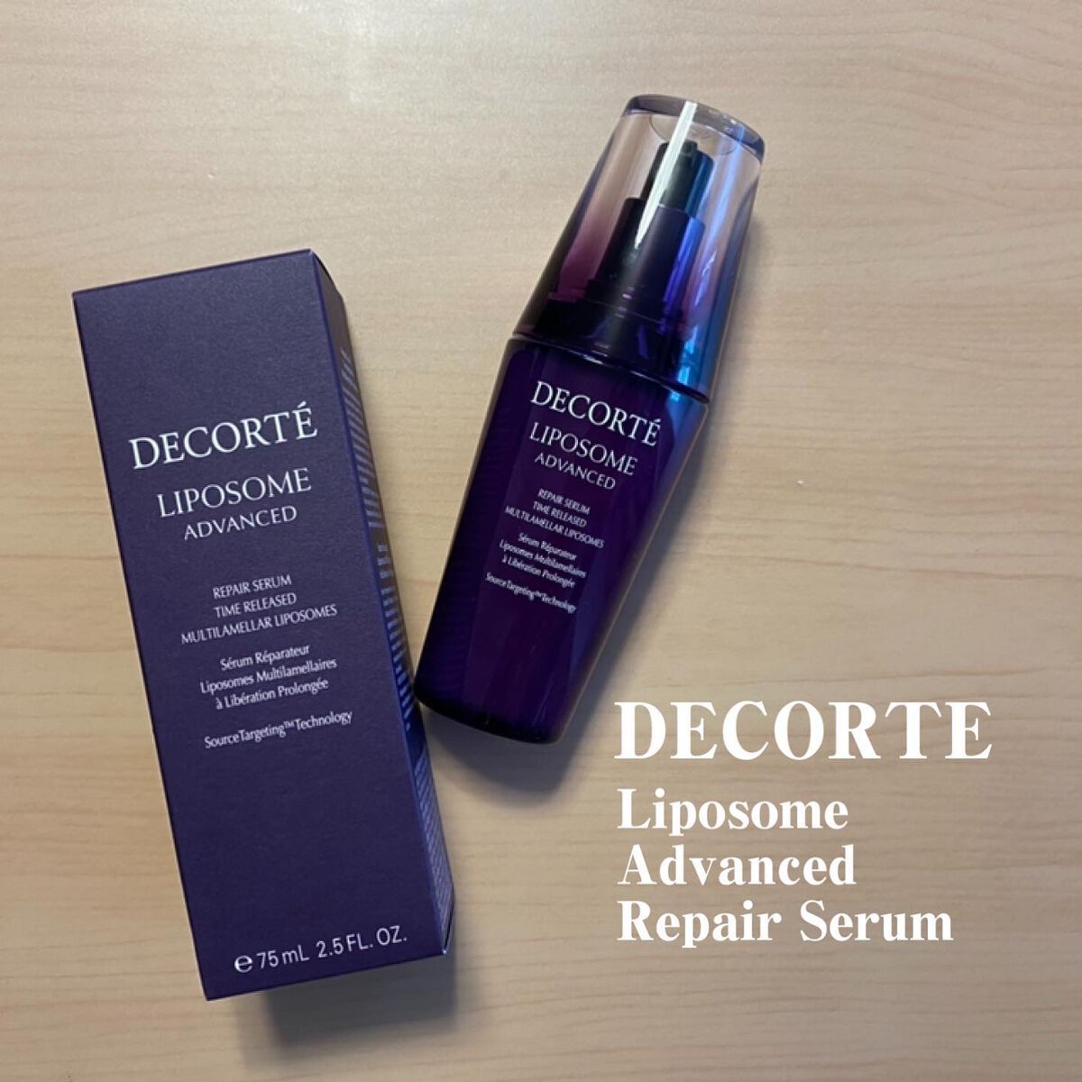 リポソーム アドバンスト リペアセラム/DECORTÉ/美容液を使ったクチコミ(1枚目)